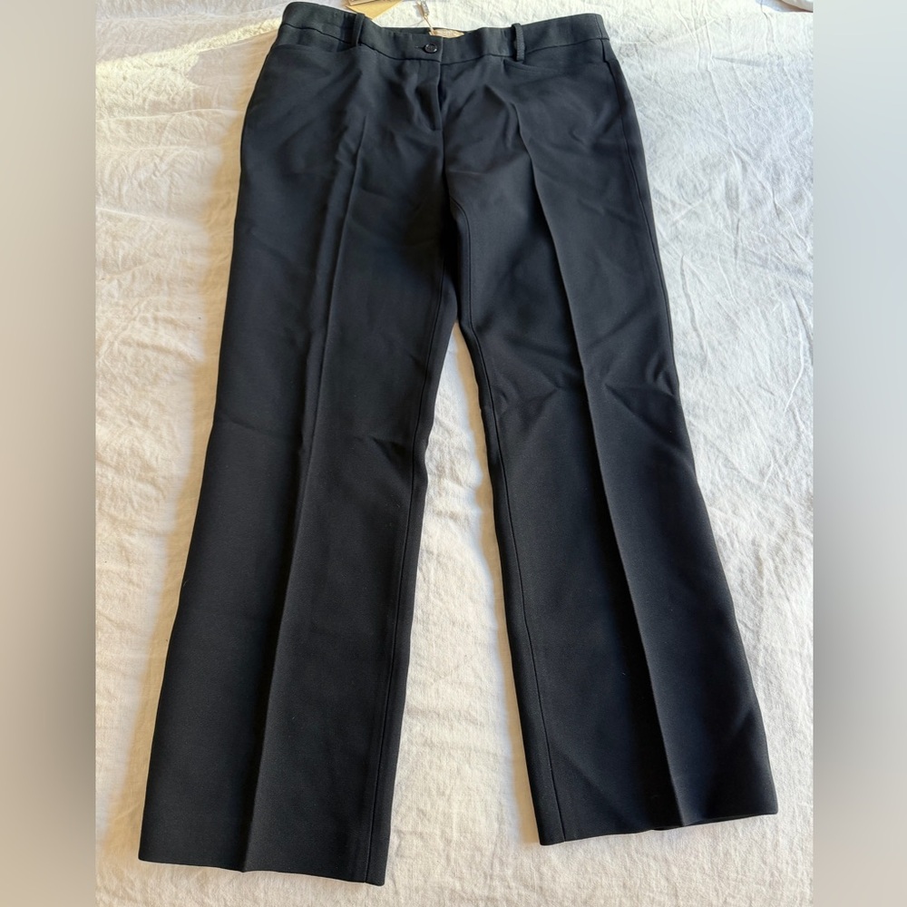 Michael Kors Collection Classic Black Trouser NWT